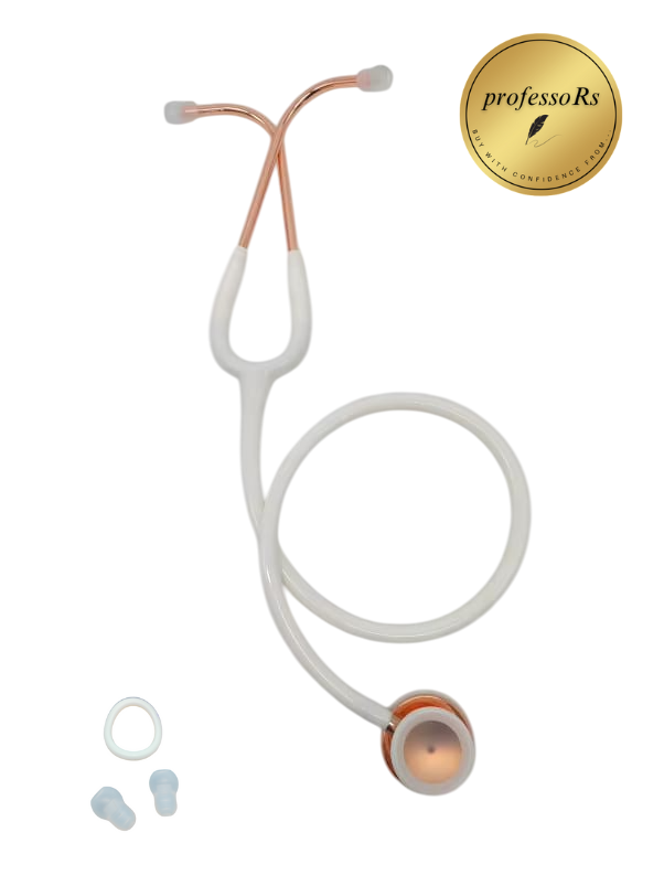 White Stethoscope- Professional Grade and Stylish